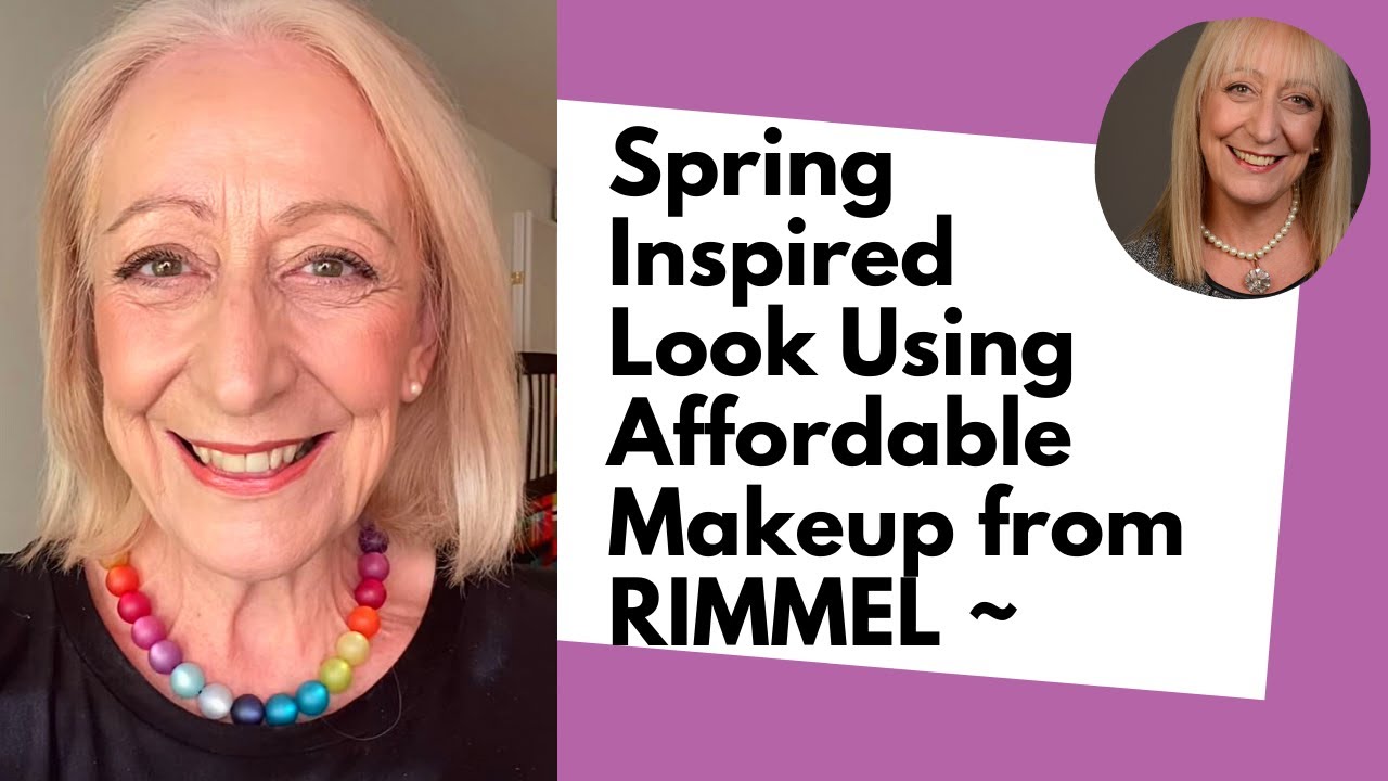 Soft Spring Look Using Affordable Drugstore RIMMEL Makeup Products