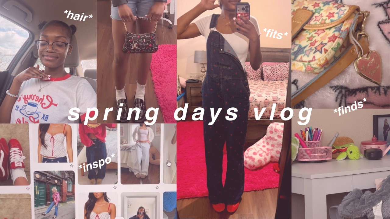 *spring* days in my life💐🫧🎀