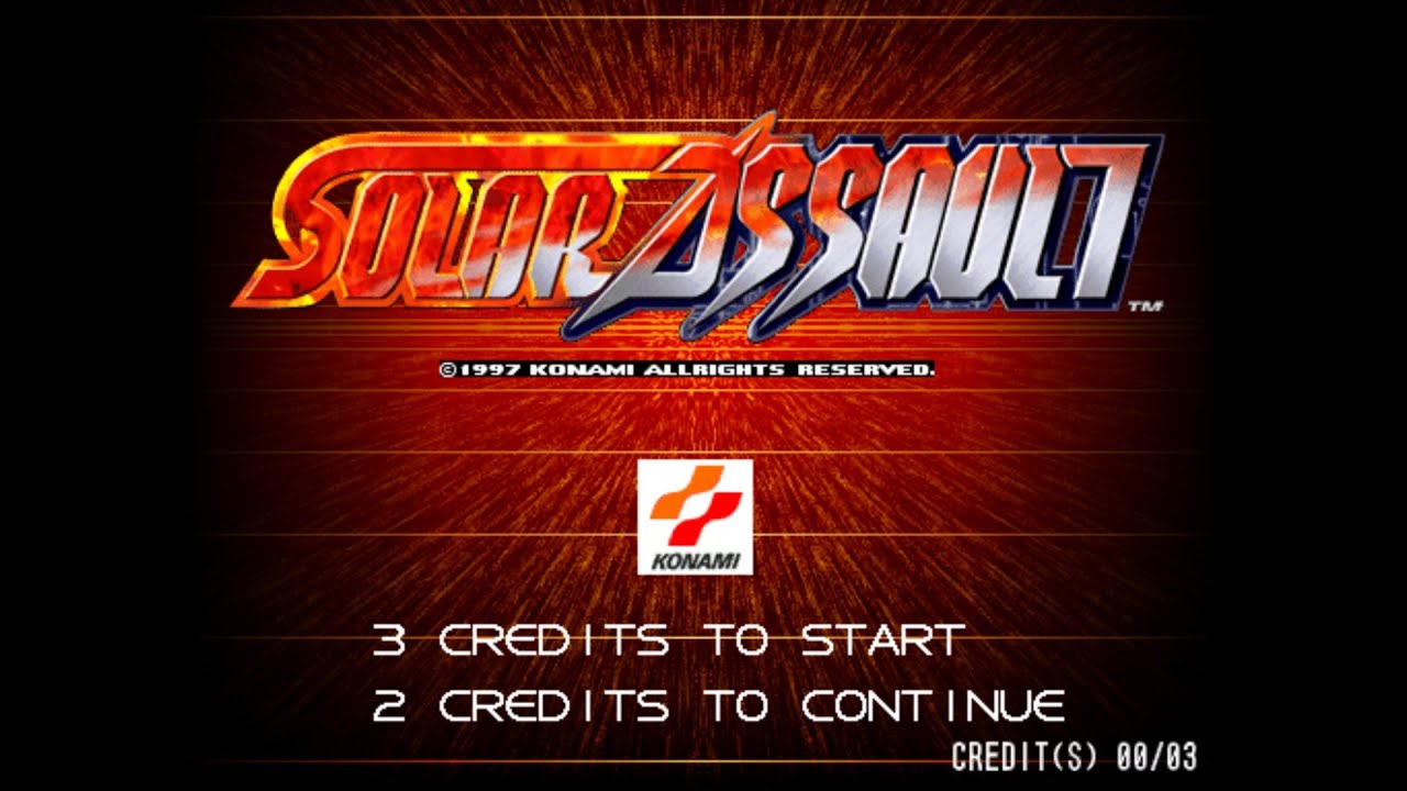 Solar Assault Arcade