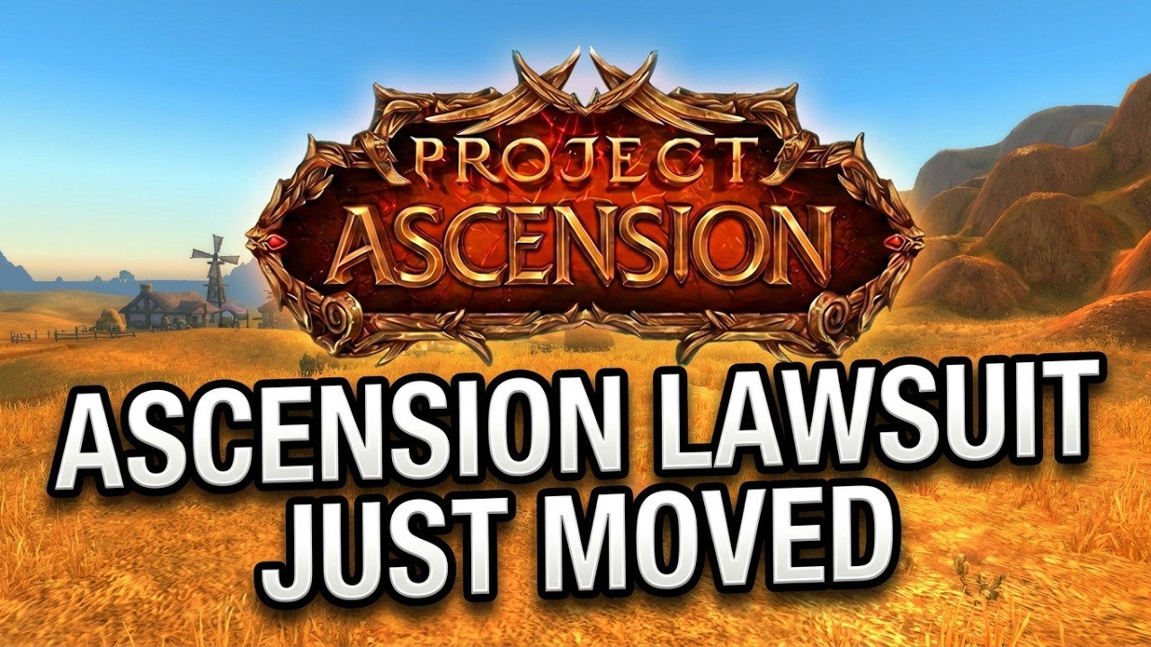 Blizzard's Ascension Lawsuit Just Moved