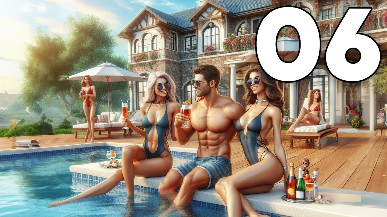 Denizen Life Simulator - Part 6 - Pool Party at my Mansion