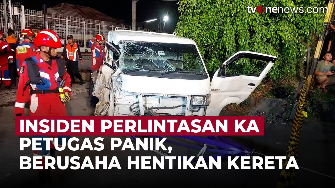 Terjebak Macet di Perlintasan Pondok Jati, Seorang Remaja T*was Tertemper KA | OneNews Update