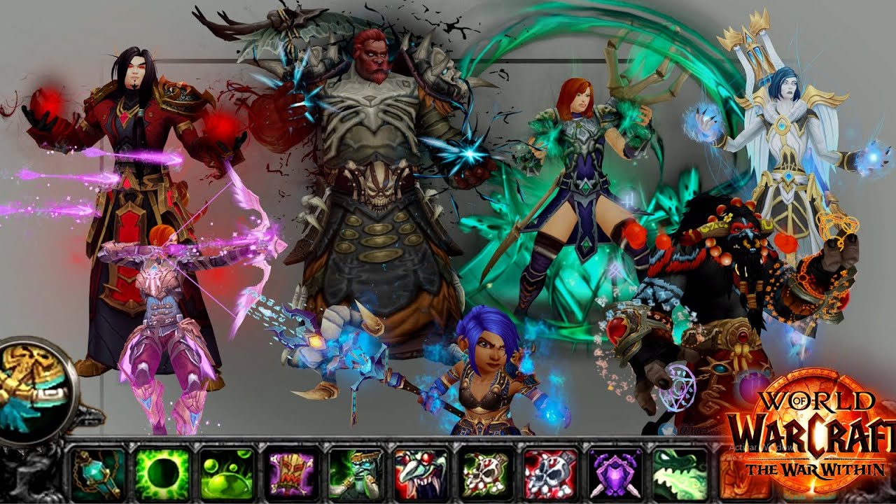 LAS 39 NUEVAS SPECS DE HEROES | World of Warcraft The War Within