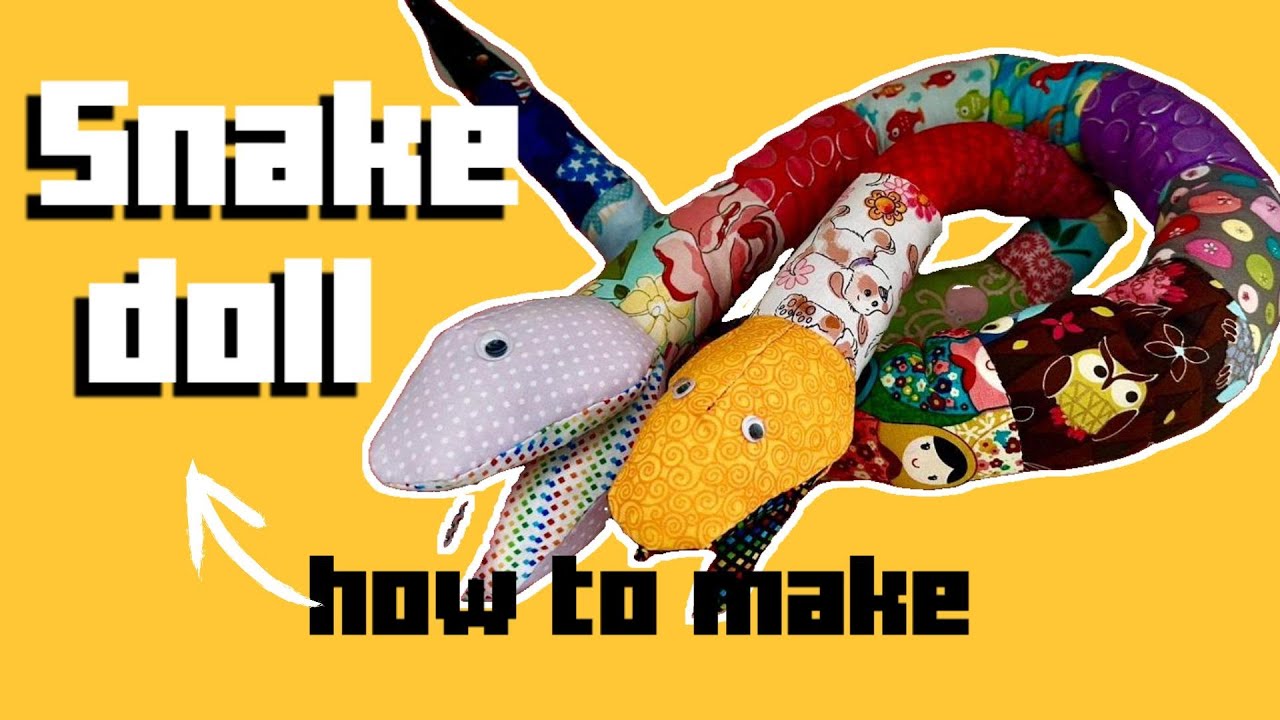 how to make snake dolls | free pattern
