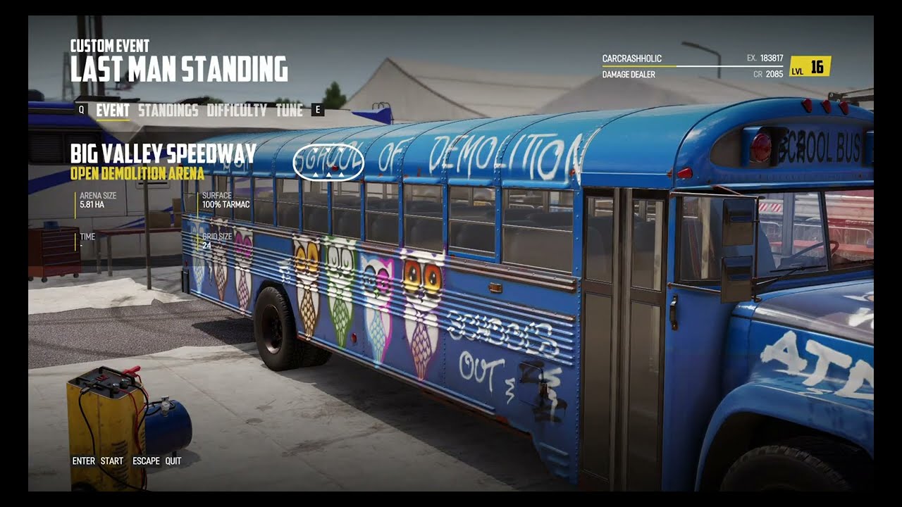 School Buses in Demolition Derby - WreckFest Gameplay // No Commentary