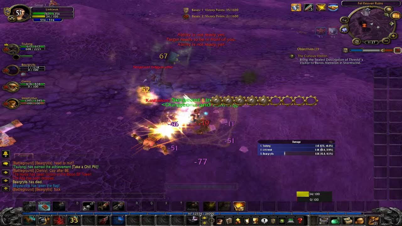Wow Ascension: Tinker to 30 then most requested class