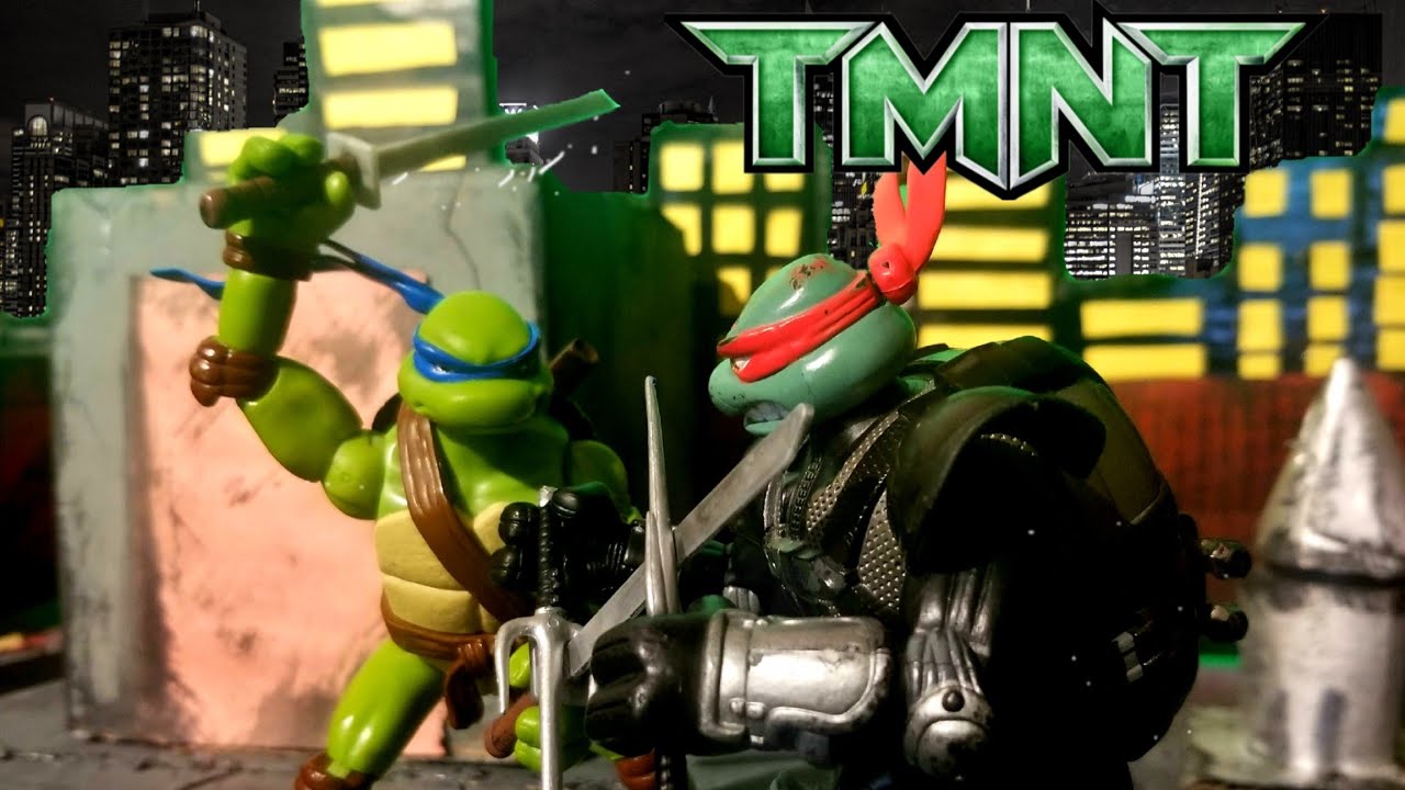 TMNT Леонардо против Рафаэля Покадровая анимация 2021!! (Брат против Брата)
