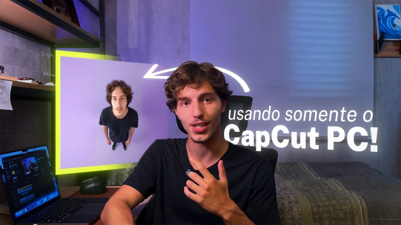 IMAGEM 3D com Borda dinâmica no CapCut (FÁCIL!)