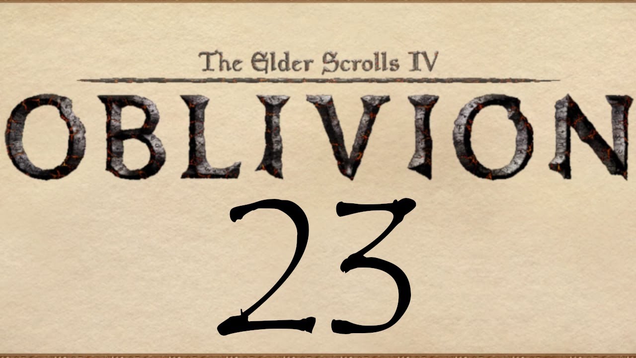 Let's Play Oblivion 23 - Priory of the Nine