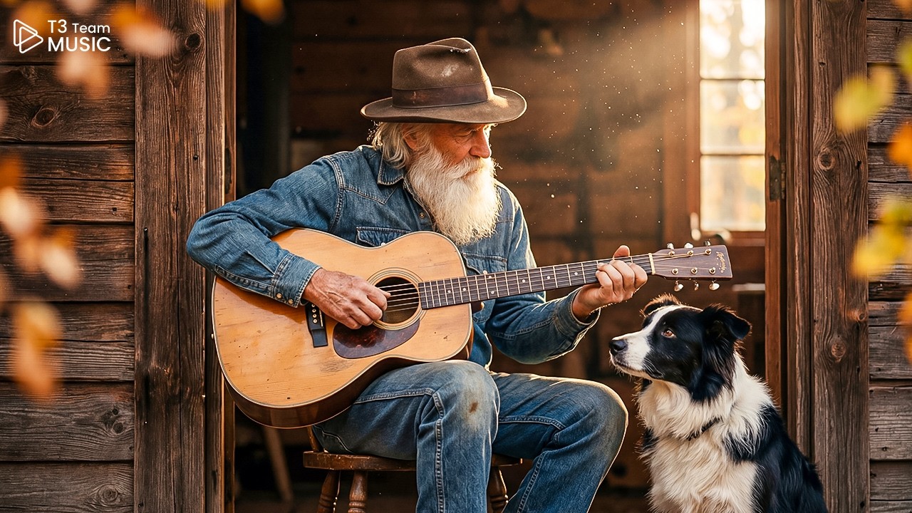 Relaxing Romantic Acoustic Blues | Slow Guitar Music for Love & Peace