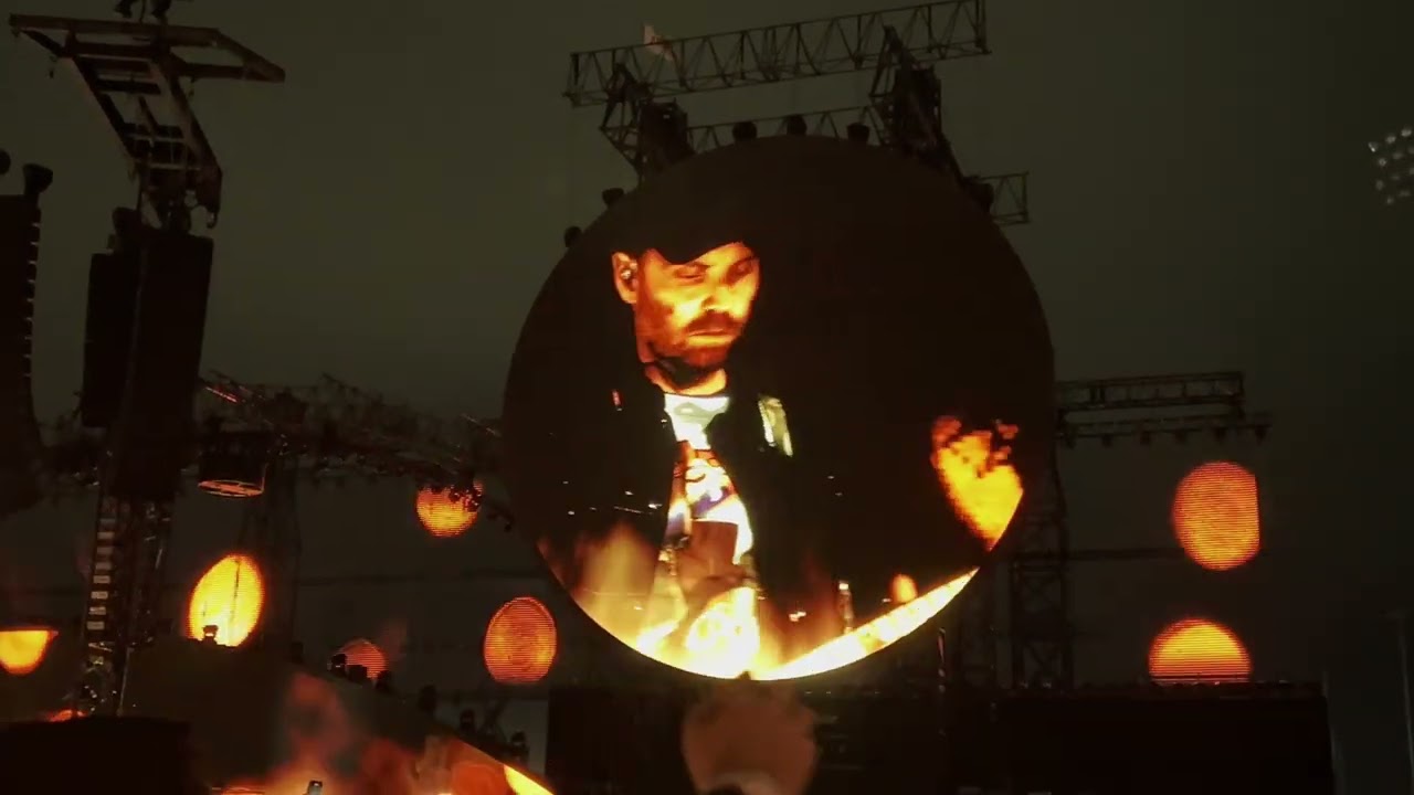 Coldplay - Fix You (with Biutyful intro), Hull, 19th August 2025
