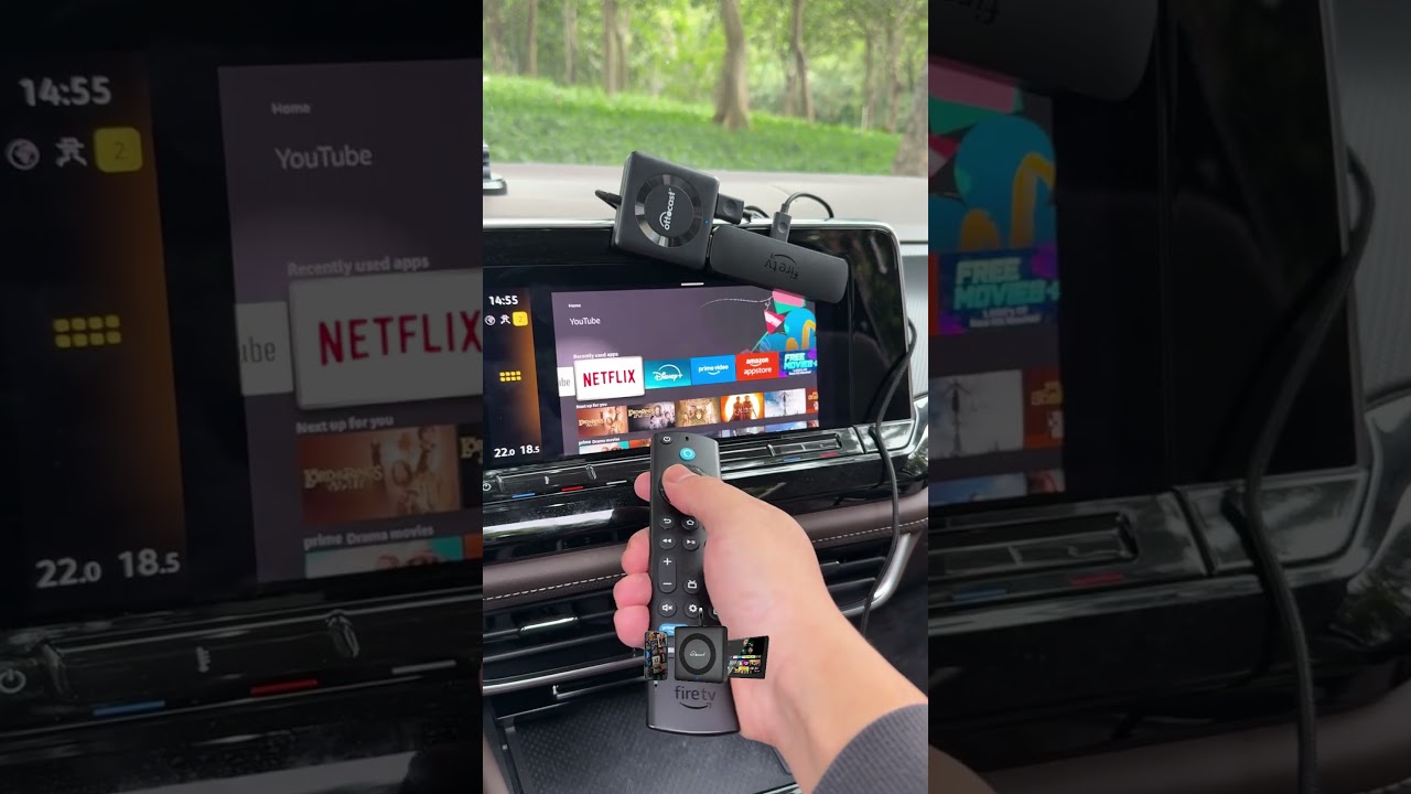 Car Tv Mate MAX🚗Очень удобный беспроводной адаптер CarPlay/Android Auto🤩HDMI для Amazon TV Stick
