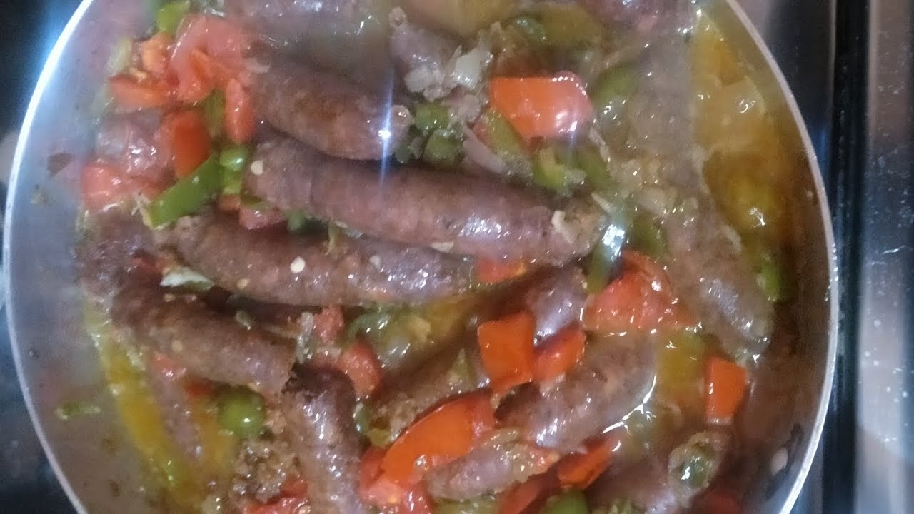 السجق بطريقة سهلة و بسيطة 👌👌