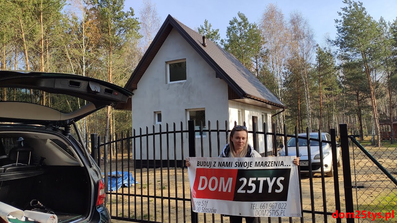 ZAKOŃCZYLIŚMY REALIZACJE BUDOWY DOMU 5X7 