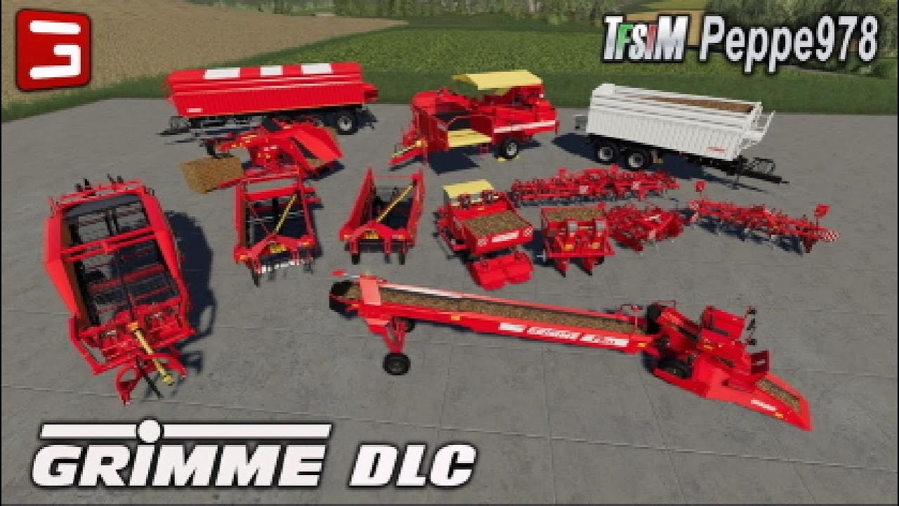 GRIMME DLC | NEW MODS (Review) Farming Simulator 19 FS19 26th Jan 2021 PS5.