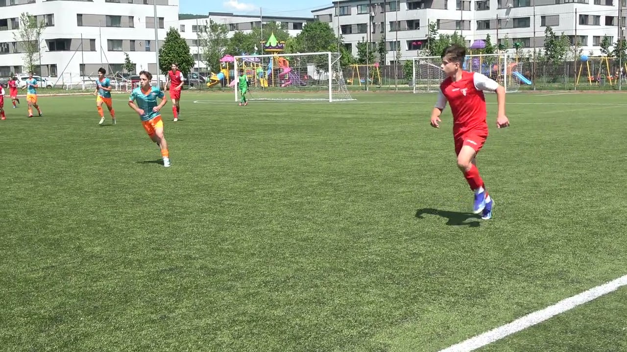 CS Sporting Cluj vs  AFC UTA Arad  0 - 4         Liga elitelor U14 rep 1