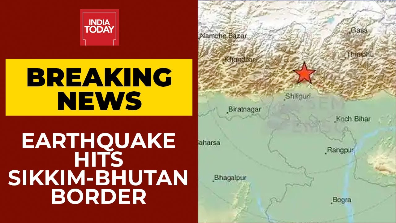 5.4 Magnitude Earthquake Hits Sikkim-Bhutan Border; Tremors Felt In Bengal, Assam, Bihar| Breaking