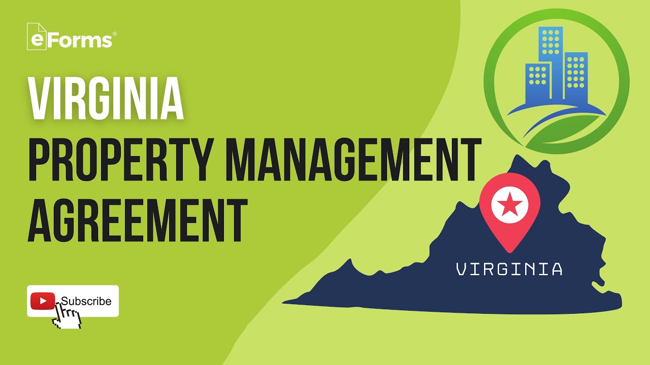Virginia Property Management Agreement EXPLAINED