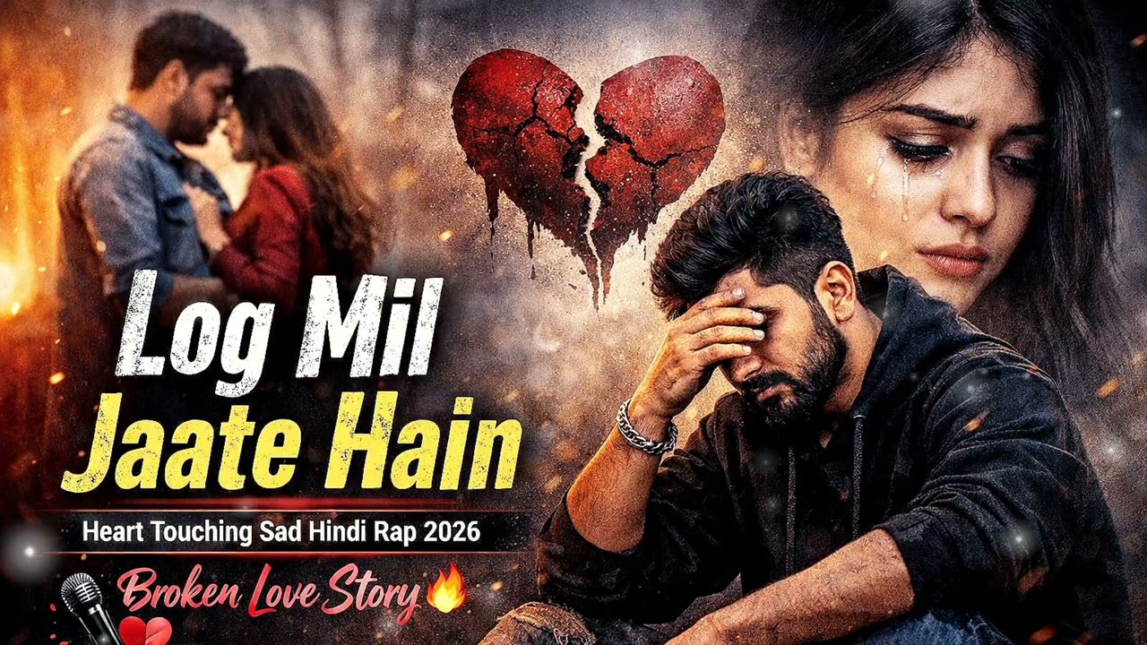 Log Mil Jaate Hain – Heart Touching Sad Hindi Rap 2026 | Broken Love Story 🔥
