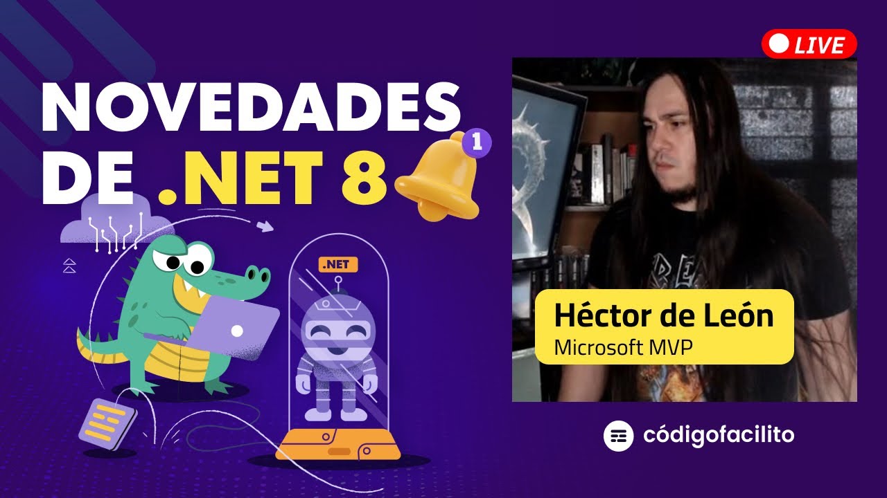 Novedades de .NET 8 con Héctor de León
