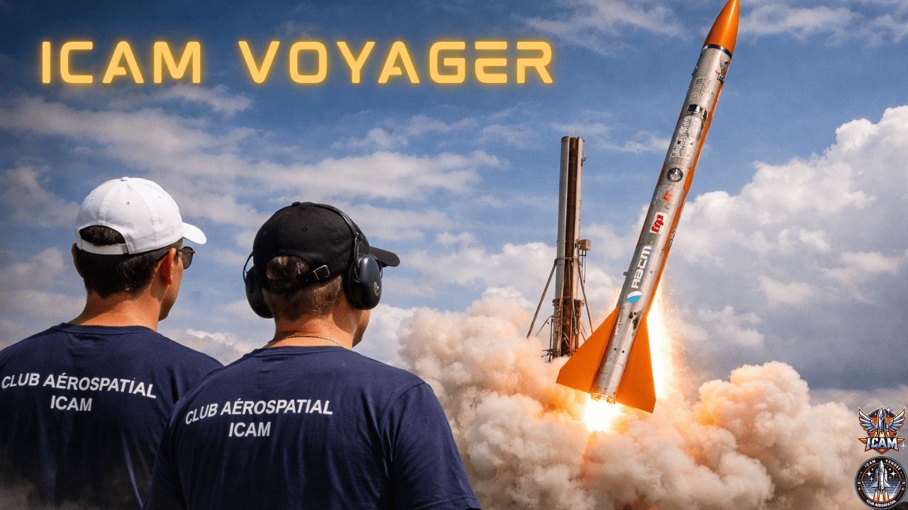 Icam VOYAGER - Vid&eacute;o Officielle - Club A&eacute;rospatial Icam Vend&eacute;e