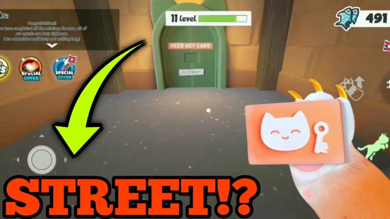 I Am Cat Mobile: Found SECRET STREET Door After ESCAPING From Garage! Part 16