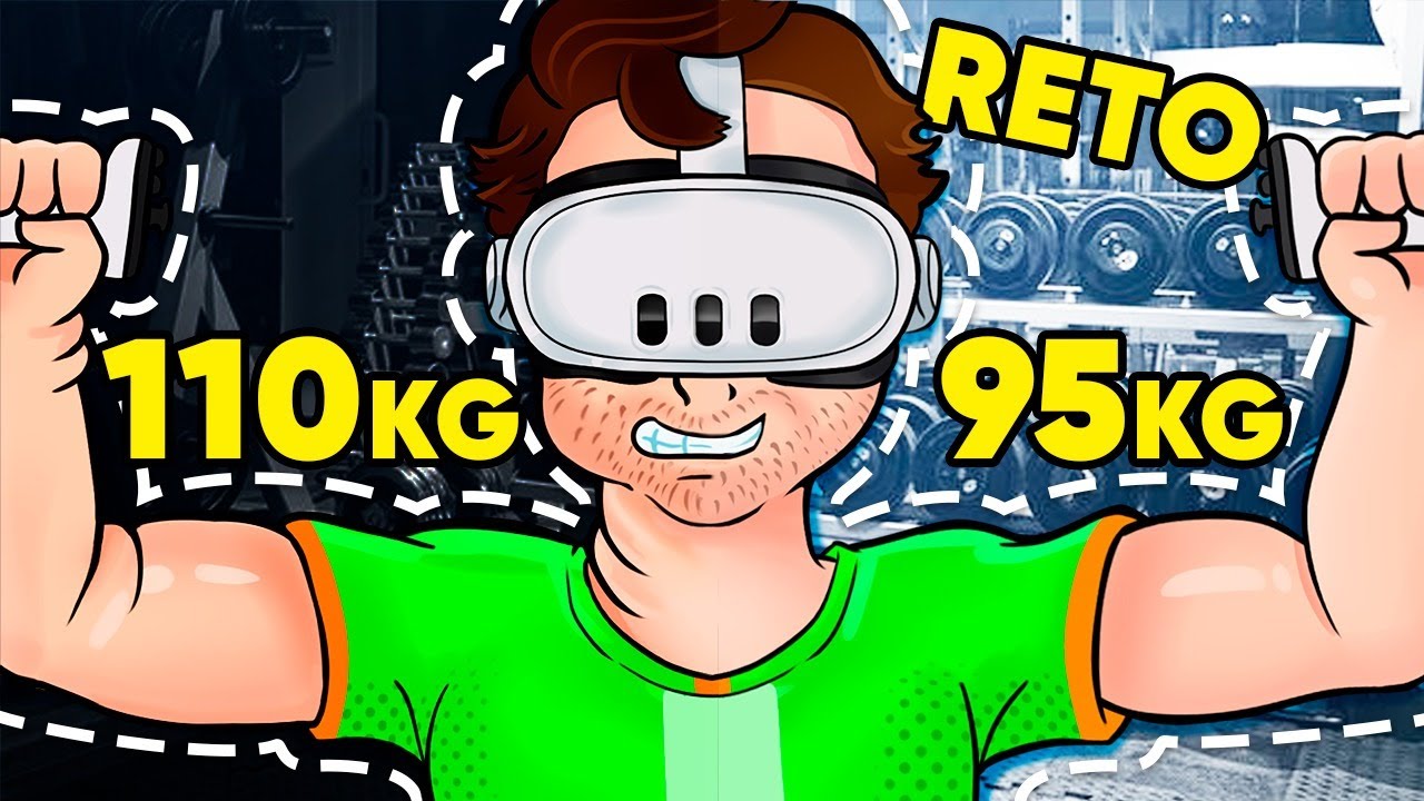 DE 110 KG a 95 KG 👉 7 APLICACIONES para HACER EJERCICIO en REALIDAD VIRTUAL