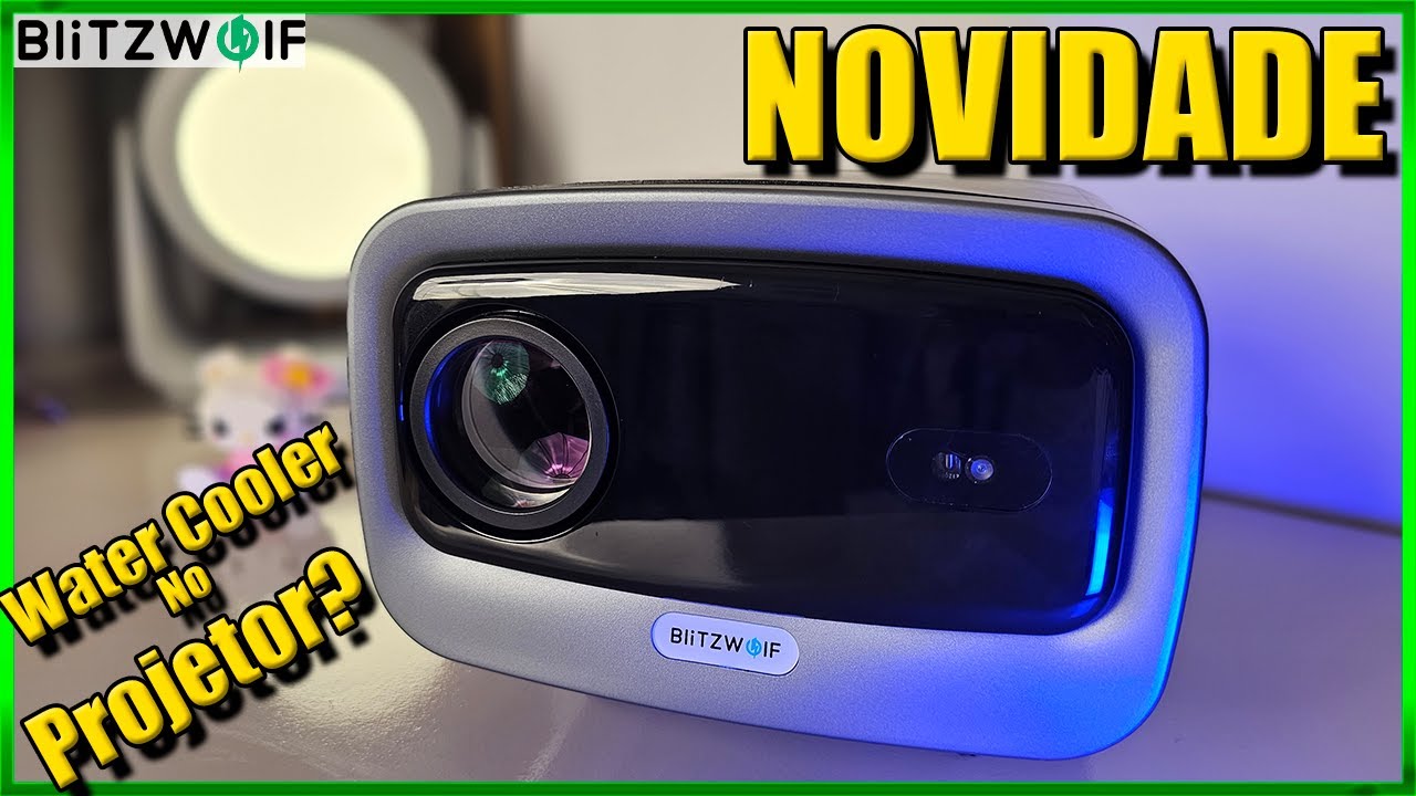 Blitzwolf BW V9: O Projetor com Water Cooler Que Eleva o Padrão do Custo-Benefício