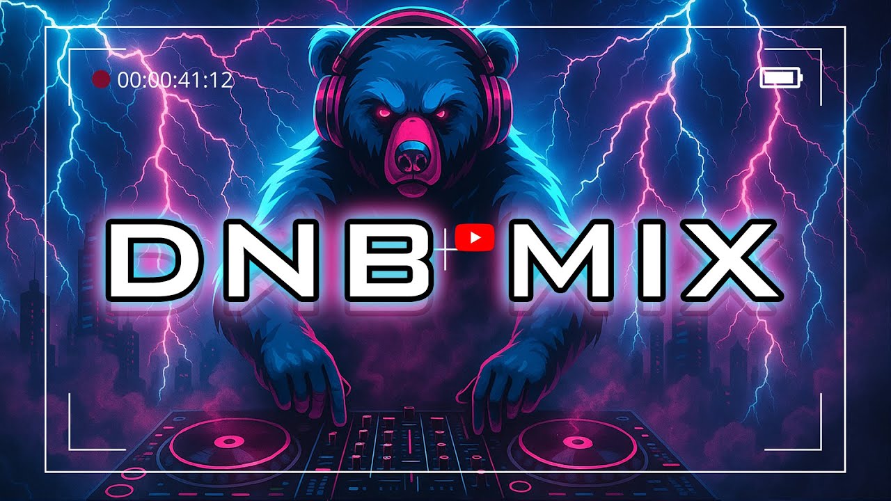 🔥 DNB Mix 2025 | Powerful Drum & Bass for Focus, Energy & Gaming 🚀