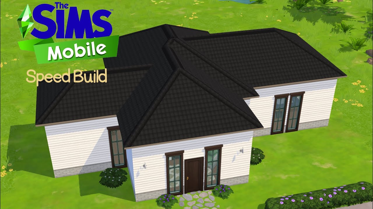The sims mobile: ทุบบ้านเก่าสร้างบ้านใหม่ 🏡✨ (Speed Build)