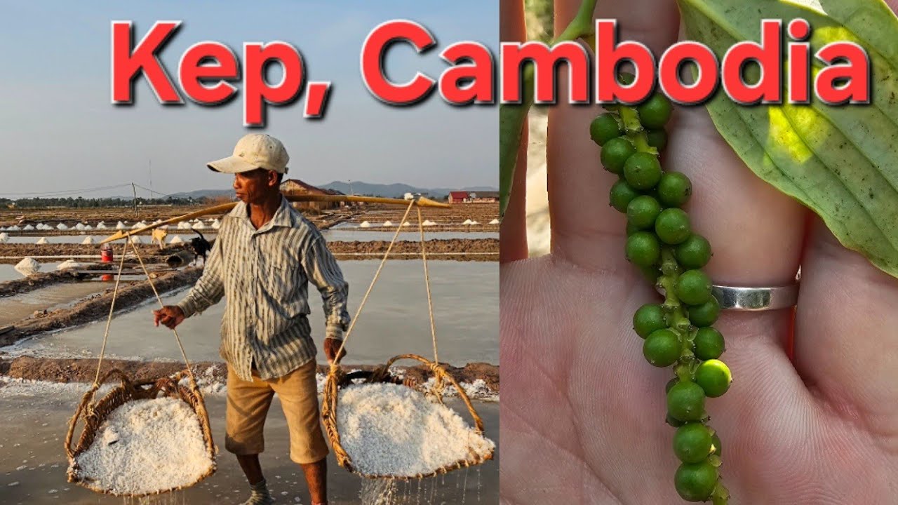 Sare și piper. Kep, Cambodgia!