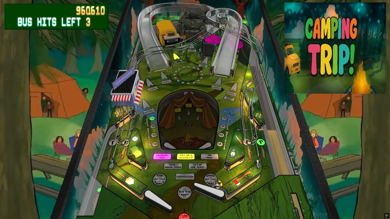 Camping Trip! (Original 2025) by Fusionwerks - Pinball VPX