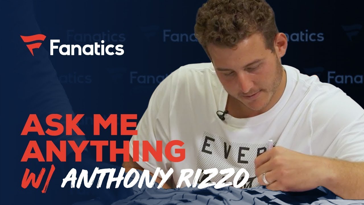 Ask Anthony Rizzo Anything: from pitching (if needed) to his favorite ballpark  | #FanaticsAMASeries