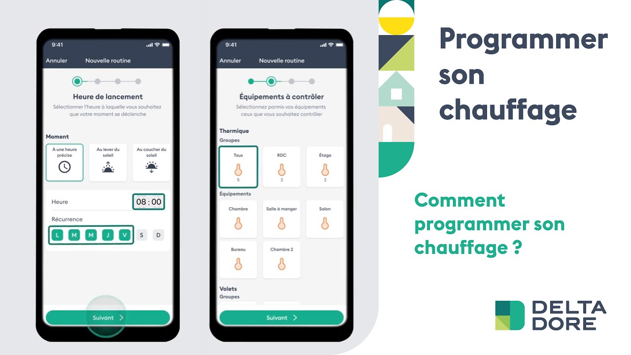 Comment programmer mon chauffage avec l’application Tydom ?
