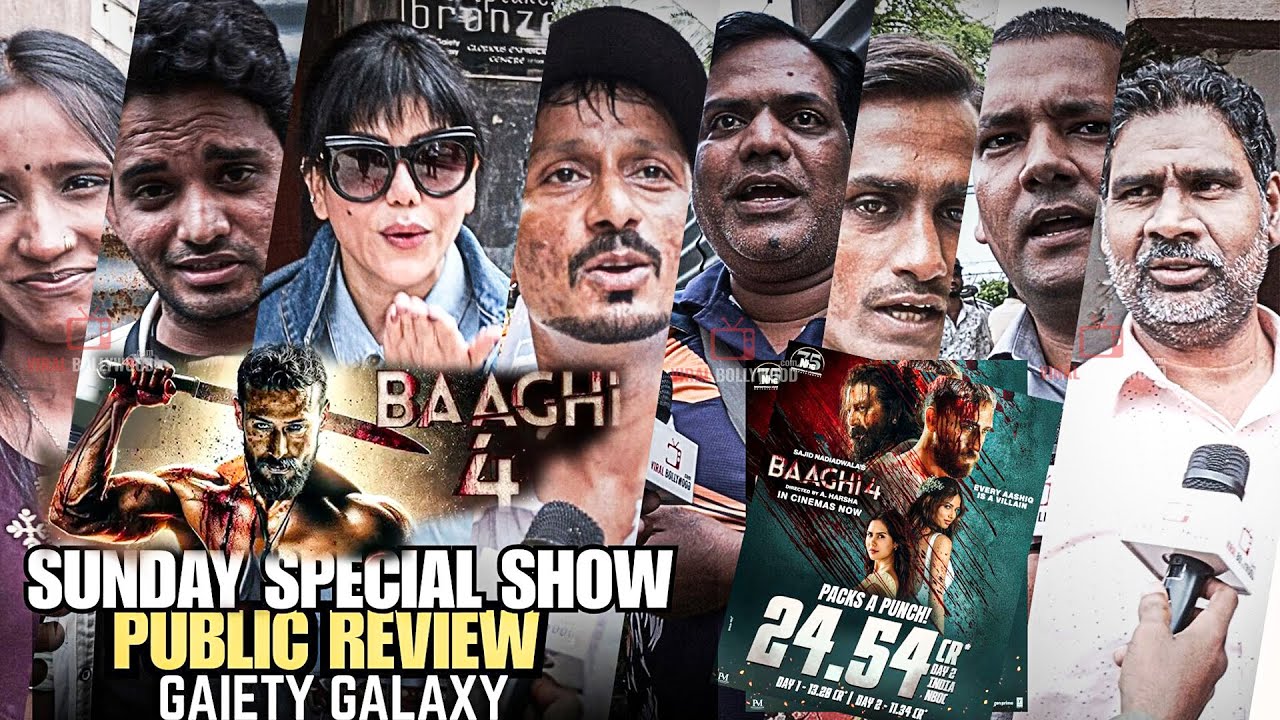 Baaghi 4 | Gaiety Galaxy Crowd’s Honest Reaction | Sunday Special | Tiger Shroff, Sanjay Dutt