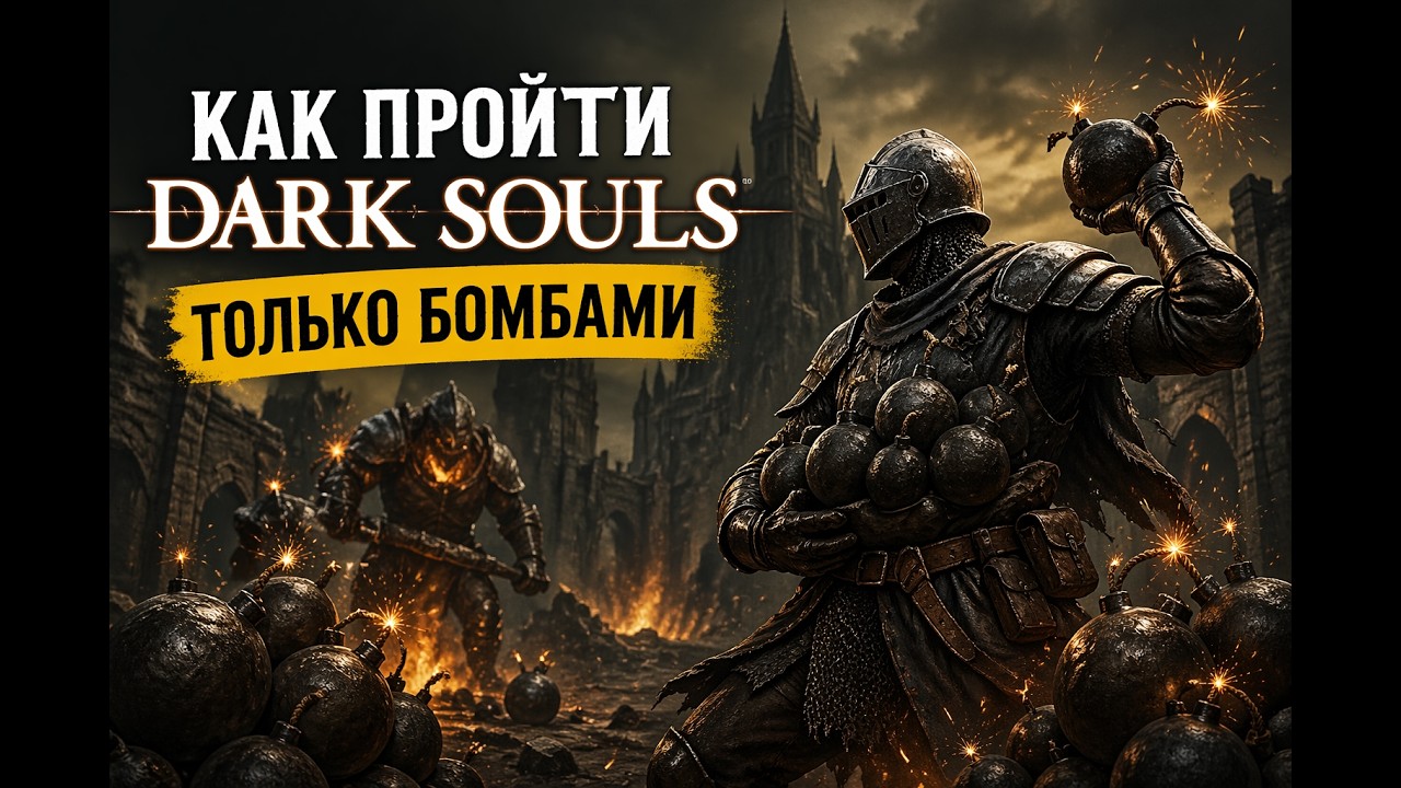 Dark Souls ТОЛЬКО БОМБАМИ! | Не гайд