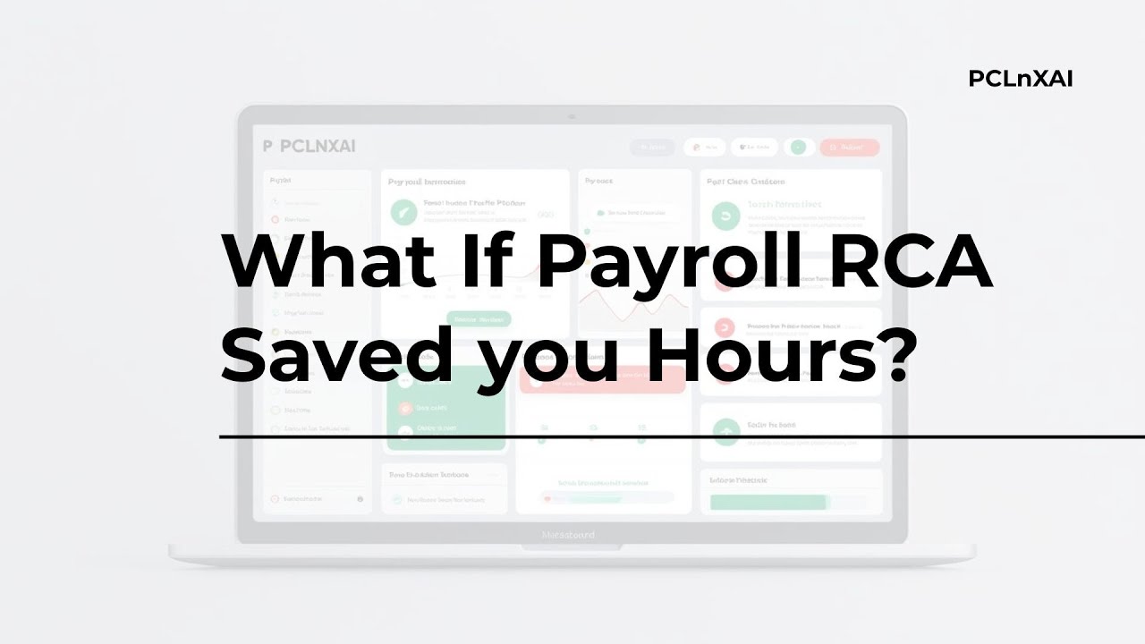 Save Time & Reduce Payroll Risk with Payroll RCA