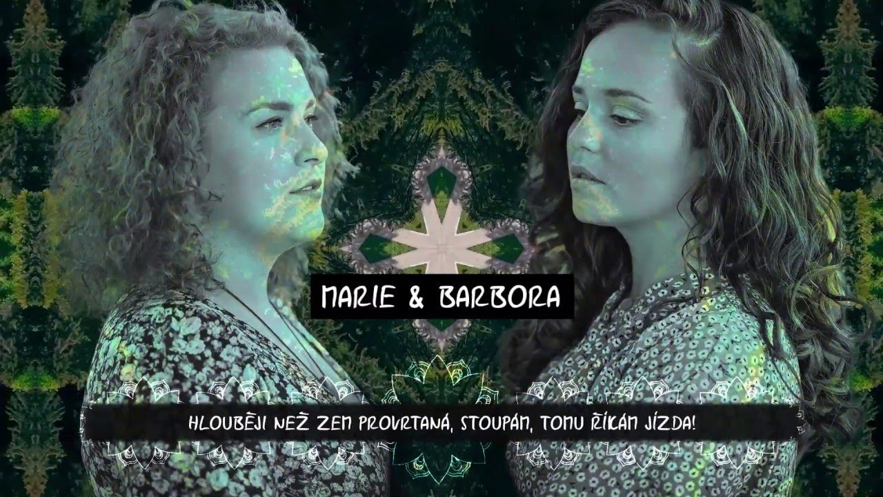 Marie & Barbora - NA VLNĚ ft. Voxel (LYRIC VIDEO)