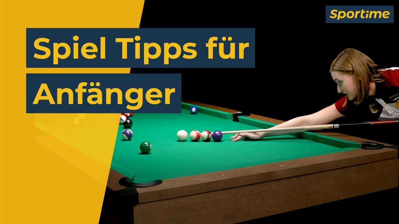 Billard Tipps für Anfänger vom Profi - in nur 2 Minuten das wichtigste erklärt!