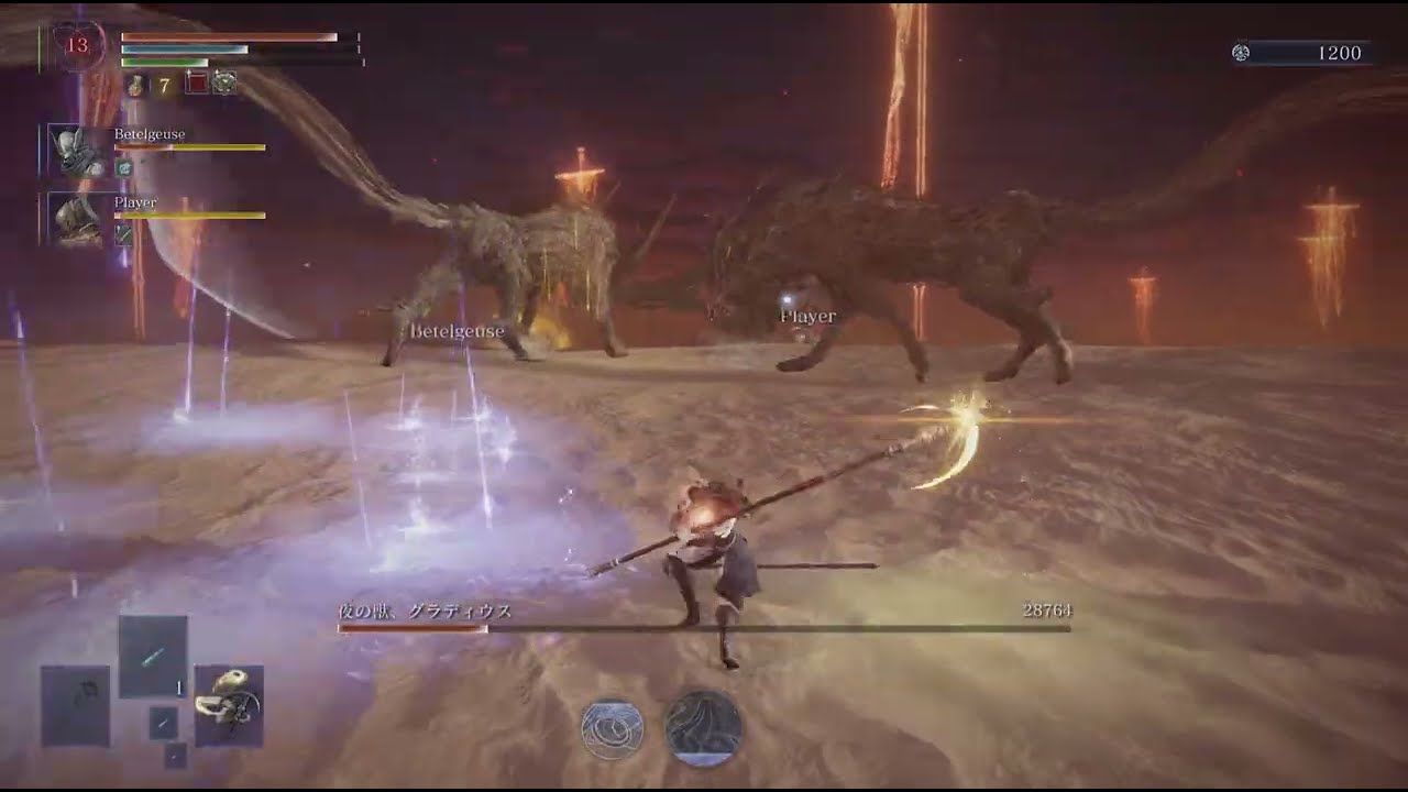 【ELDEN RING NIGHTREIGN】深き夜　光輪のサイスで欲張りすぎた結果お兄様方がやってくれたんぬ🥹👍