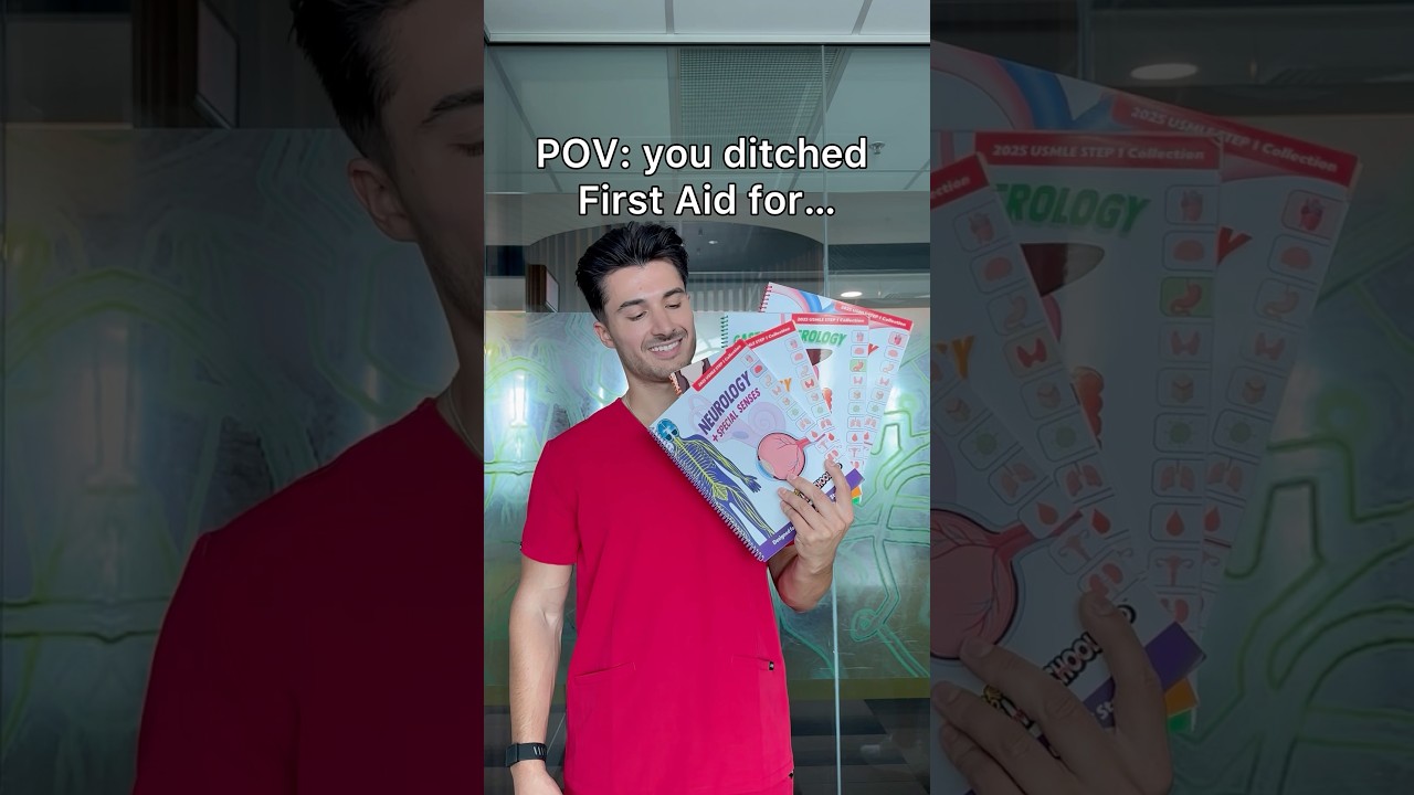 POV: you ditched First Aid for&hellip; my new 2025 USMLE Collection!📚 #medstudent #medschool #usmle #step1