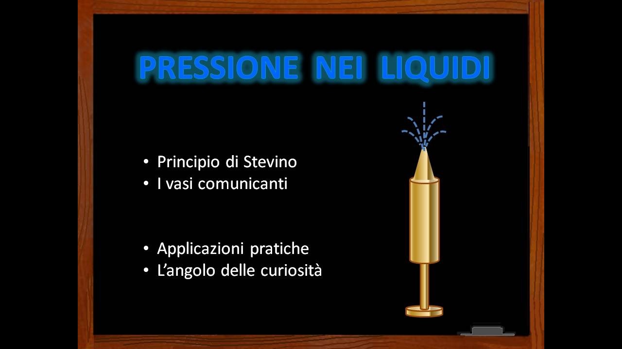 PRESSIONE NEI LIQUIDI