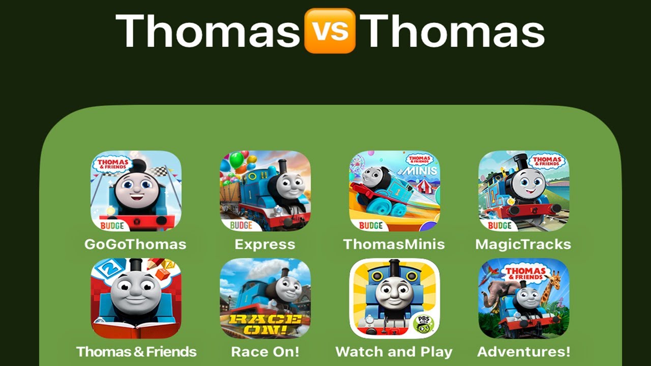 Игры для iPadOS: Thomas & Friends: Приключения, Смотреть и играть, Гонки, Читать и играть, Magic ...