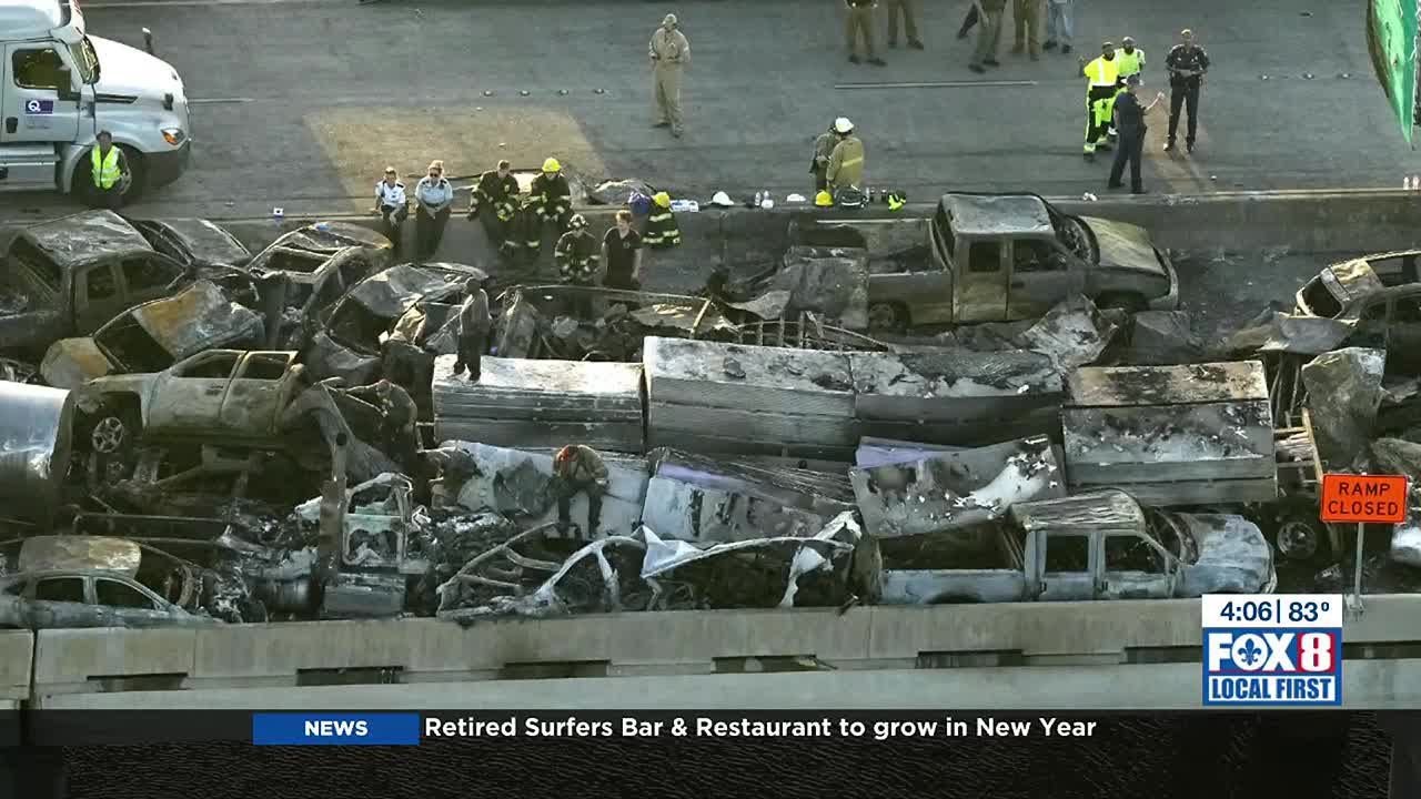 Shocked drivers plead for help on I-55 in 911 recordings