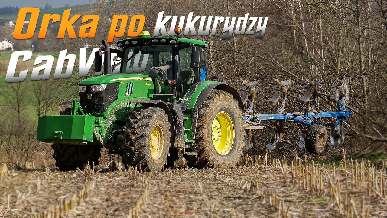 🇵🇱 Orka po kukurydzy ☆ Plowing ☆ John Deere 6175r + Lemken JUWEL 8 ☆ Gr. Stuglik