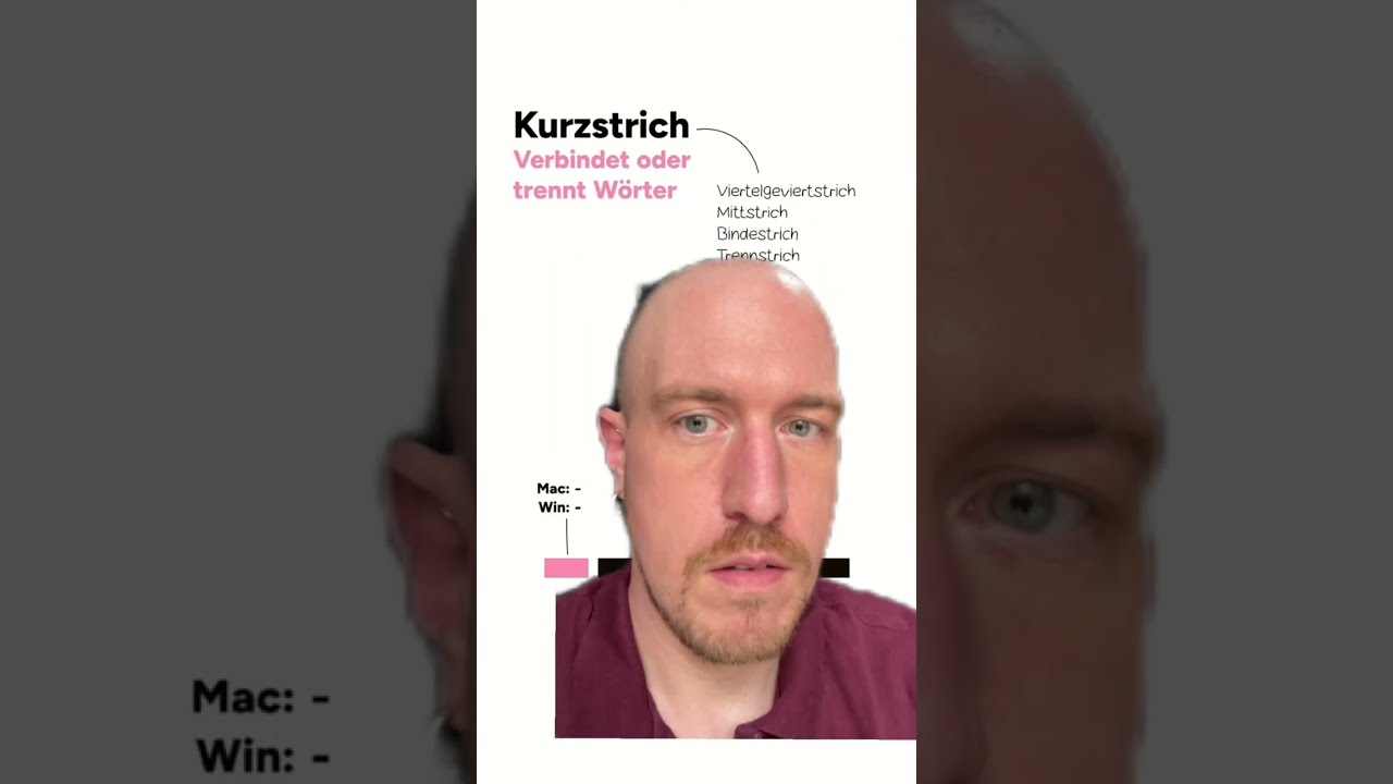 Bindestrich. Gedankenstrich. Spiegelstrich. Welcher gehört wohin? – Typografie Basics