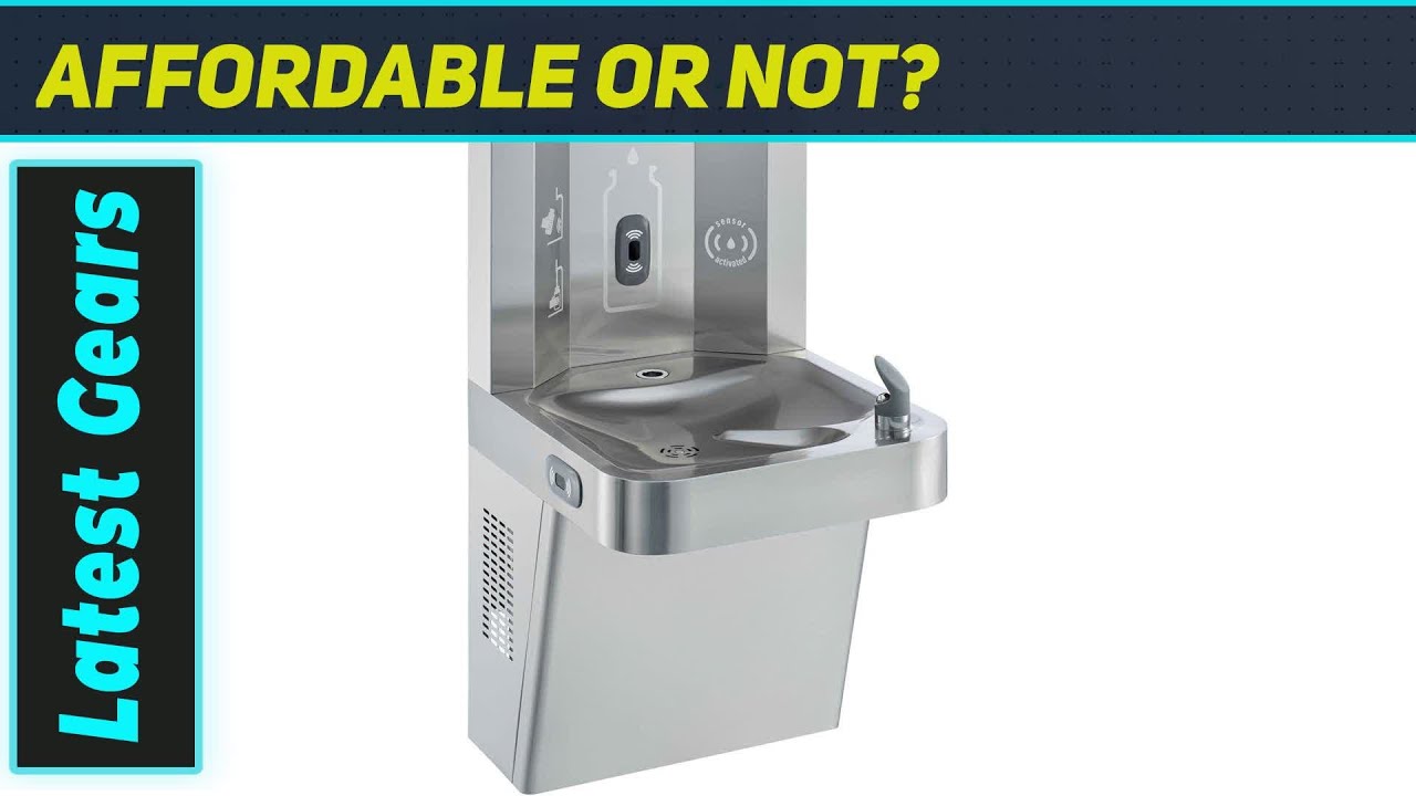 Avalon Wall Mounted Water Fountain with Bottle Filling Station &ndash; The Best High Capacity, Touchless
