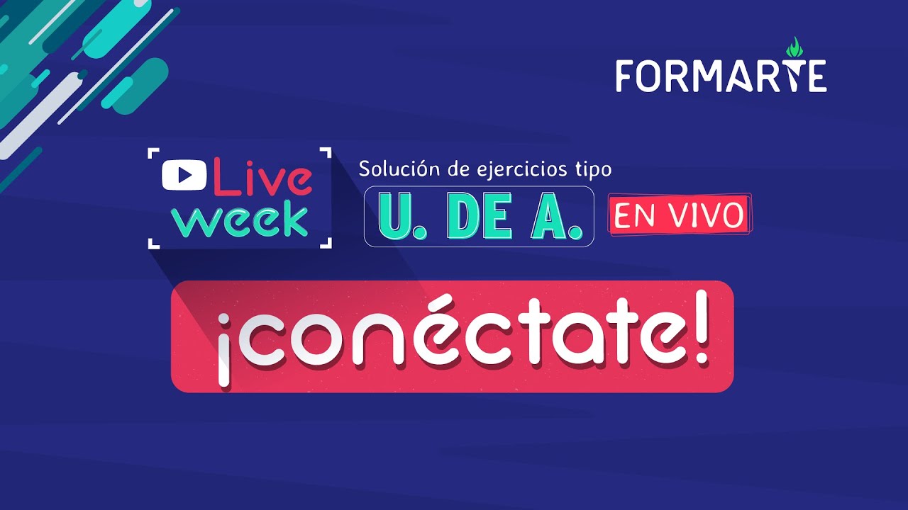 🔴 Solución de ejercicios tipo UdeA: Razonamiento Lógico | #LiveWeekUdeA