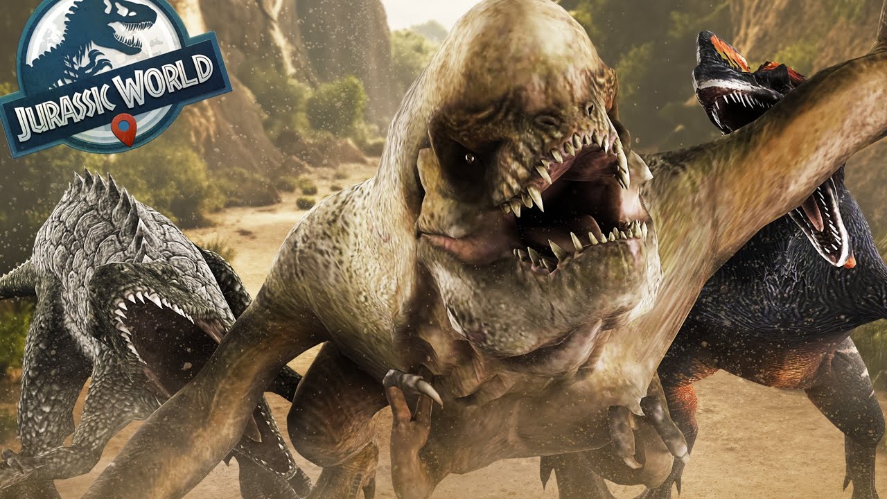 Jumping Jurassic World's DEADLIEST Mutant!! (Jurassic World Alive)