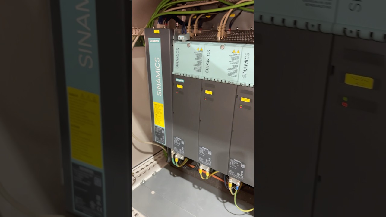 Siemens Sinamics. #ingenieria #work #automation #automatizacion #control #ServoMotor #servomotores